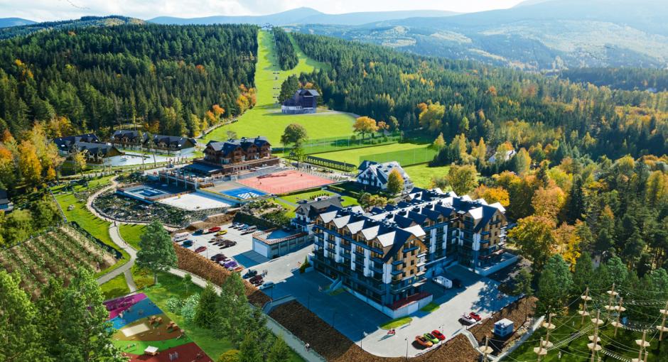 Specjalna oferta noclegów Sosnówka Kazalnica Family & Conference Resort **** - Luksusowe apartamenty w Karkonoszach